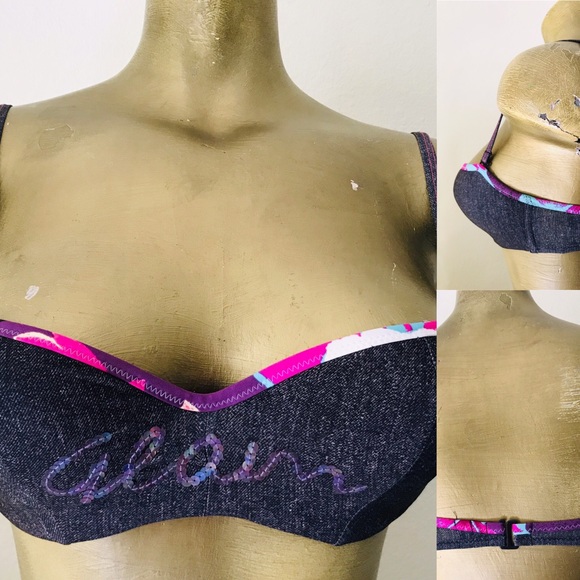 6IXTY 8IGHT Sequin GLAM Unerwire BRA 32C - Picture 5 of 8
